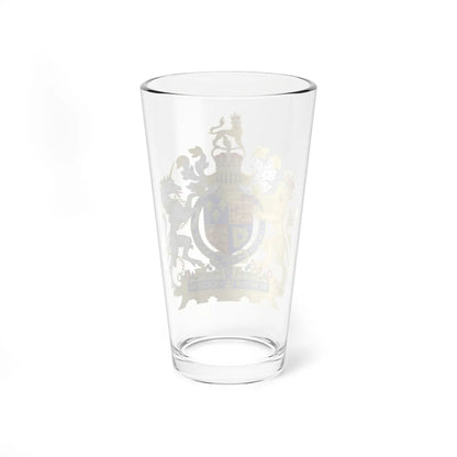 Coat of arms of Great Britain 1707-1714 (United Kingdom) (Coat of Arms) Pint Glass 16oz - Go Mug Yourself