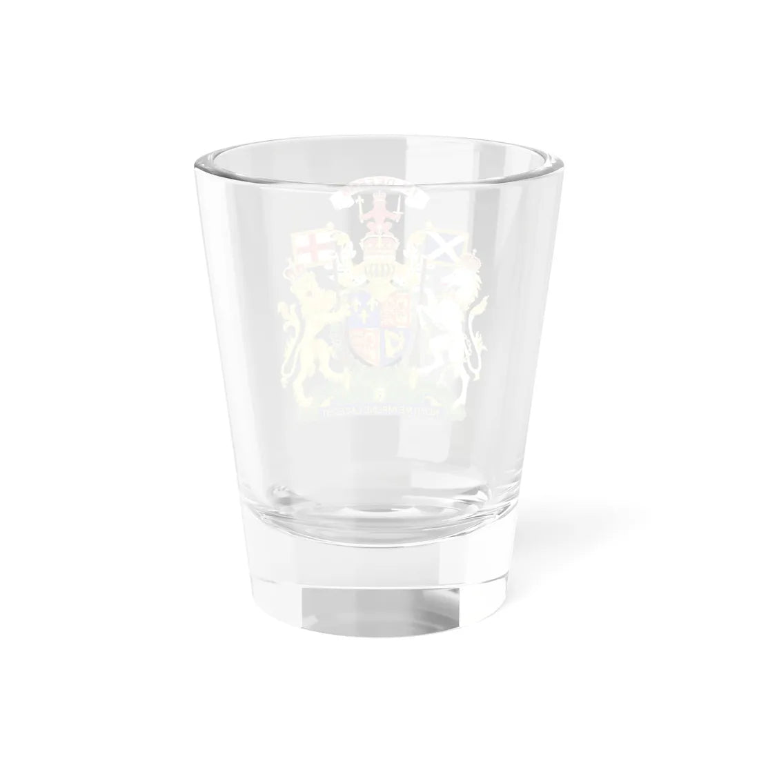 Coat of Arms of Great Britain in Scotland 1707-1714 (United Kingdom) (Coat of Arms) Shot Glass 1.5oz - Go Mug Yourself