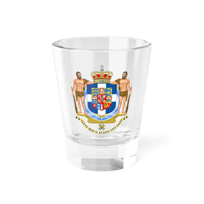 Coat of Arms of Greece 1936-1967 (Greece) (Coat of Arms) Shot Glass 1.5oz 1.5oz - Go Mug Yourself