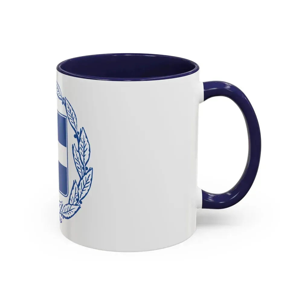 Coat of arms of Greece - Accent Coffee Mug - Go Mug Yourself