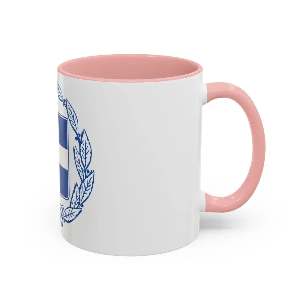 Coat of arms of Greece - Accent Coffee Mug - Go Mug Yourself