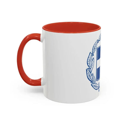 Coat of arms of Greece - Accent Coffee Mug - Go Mug Yourself