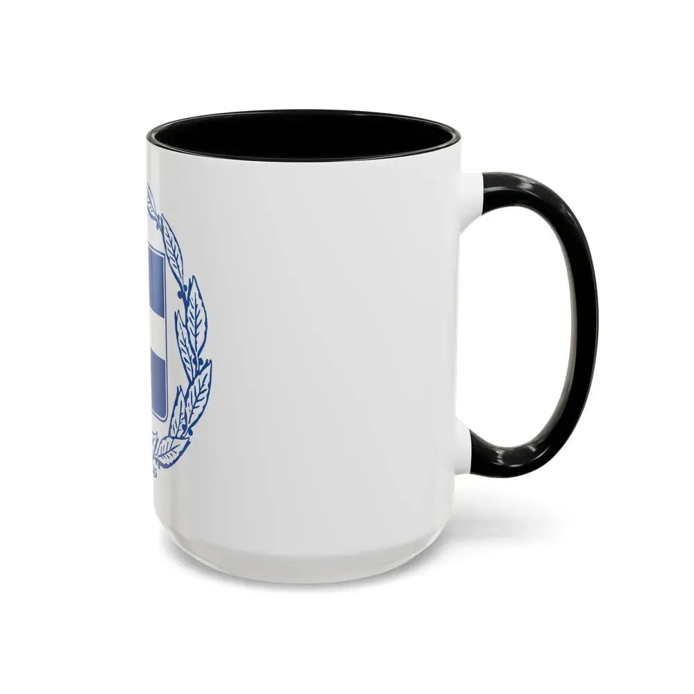 Coat of arms of Greece - Accent Coffee Mug - Go Mug Yourself