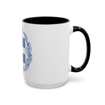 Coat of arms of Greece - Accent Coffee Mug - Go Mug Yourself