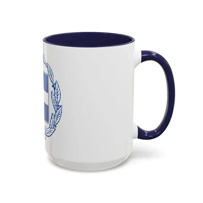 Coat of arms of Greece - Accent Coffee Mug - Go Mug Yourself