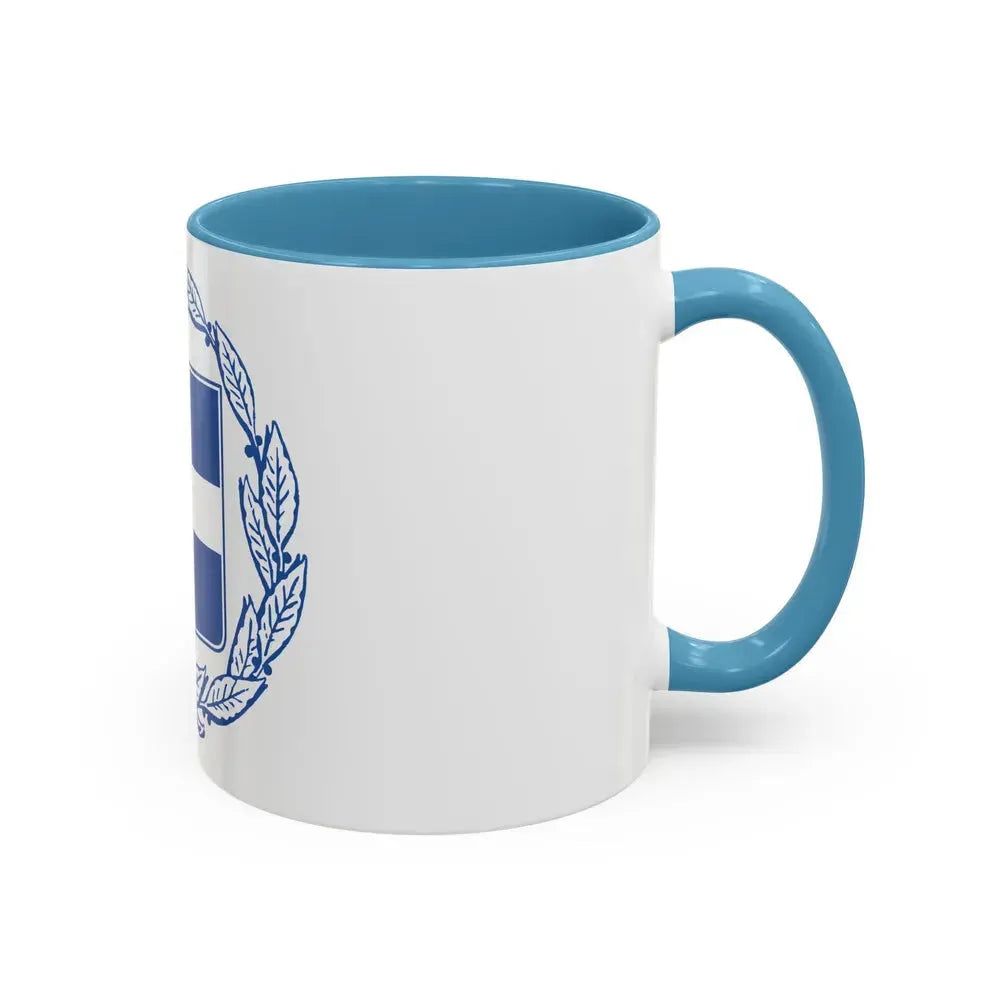 Coat of arms of Greece - Accent Coffee Mug - Go Mug Yourself