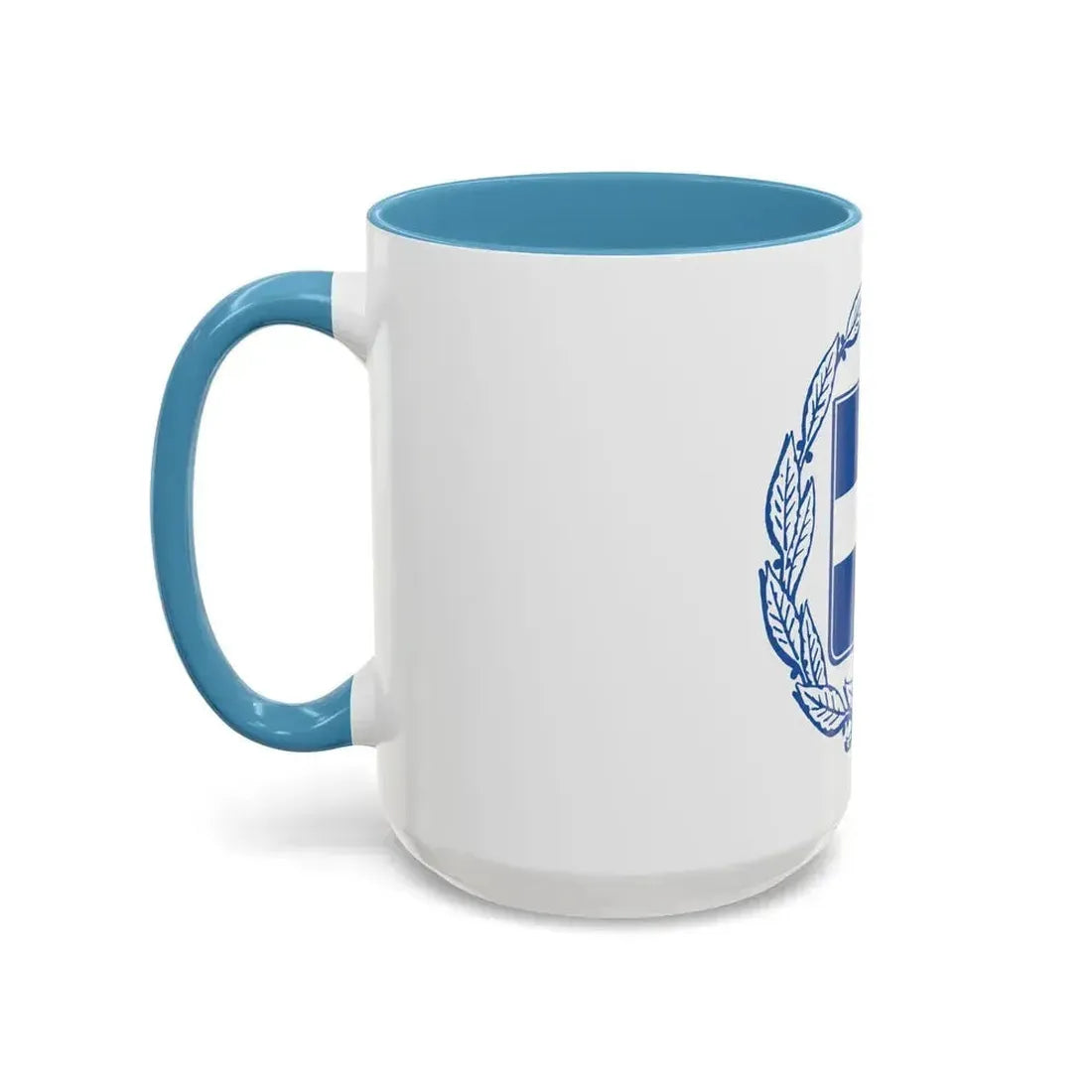 Coat of arms of Greece - Accent Coffee Mug - Go Mug Yourself