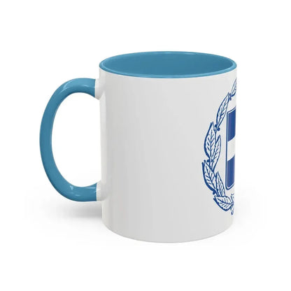 Coat of arms of Greece - Accent Coffee Mug - Go Mug Yourself