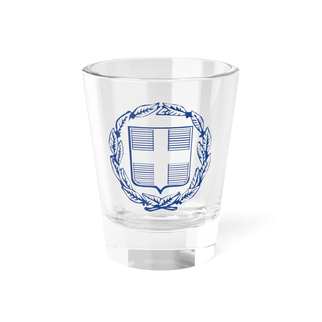 Coat of Arms of Greece colorful (Greece) (Coat of Arms) Shot Glass 1.5oz 1.5oz - Go Mug Yourself