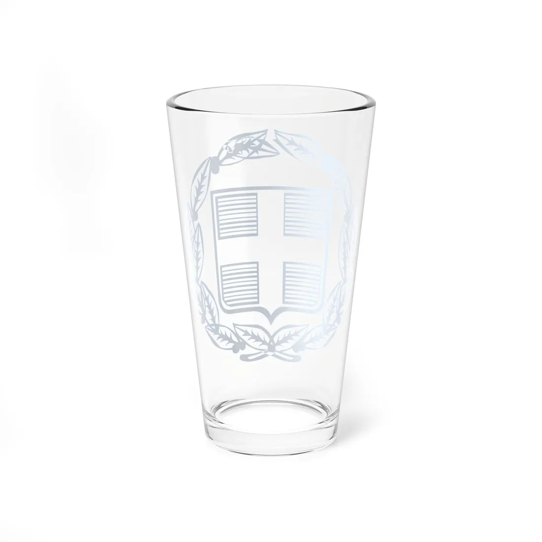 Coat of Arms of Greece colorful - old (Greece) (Coat of Arms) Pint Glass 16oz - Go Mug Yourself