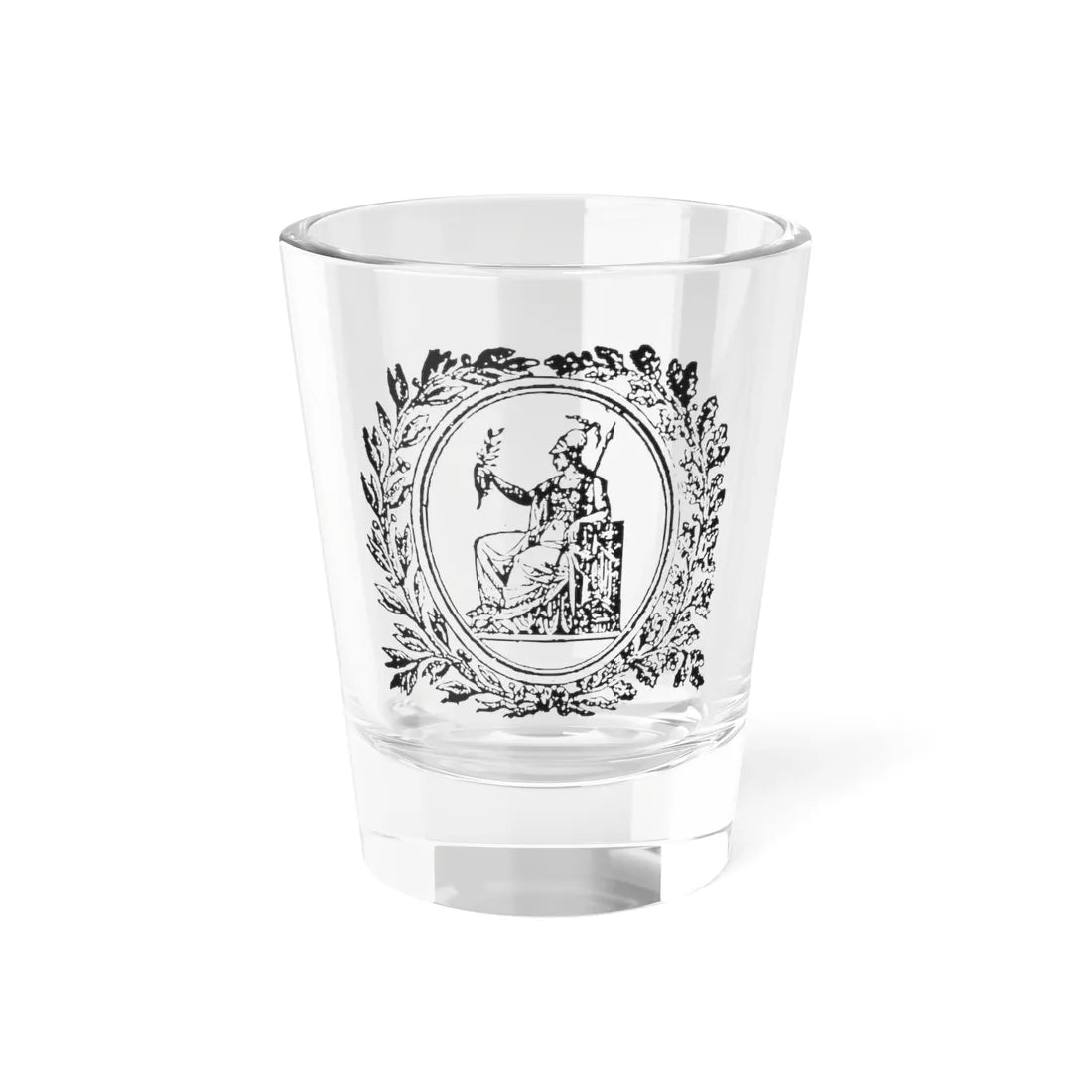 Coat of Arms of Greece Government Gazette 1829 (Greece) (Coat of Arms) Shot Glass 1.5oz 1.5oz - Go Mug Yourself