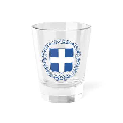 Coat of arms of Greece (Greece) (Coat of Arms) Shot Glass 1.5oz 1.5oz - Go Mug Yourself