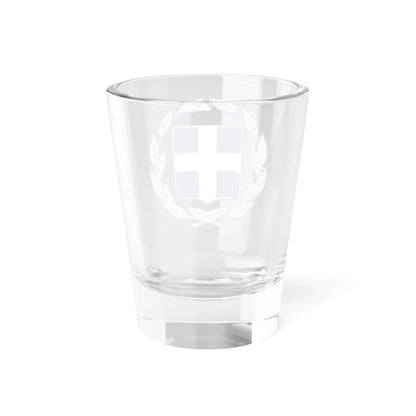 Coat of arms of Greece (Greece) (Coat of Arms) Shot Glass 1.5oz - Go Mug Yourself