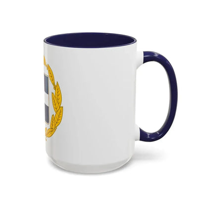 Coat of arms of Greece (military) - Accent Coffee Mug - Go Mug Yourself