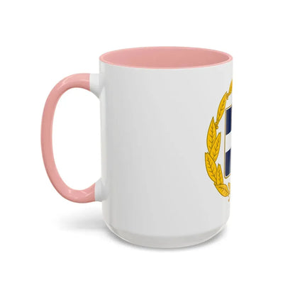 Coat of arms of Greece (military) - Accent Coffee Mug - Go Mug Yourself