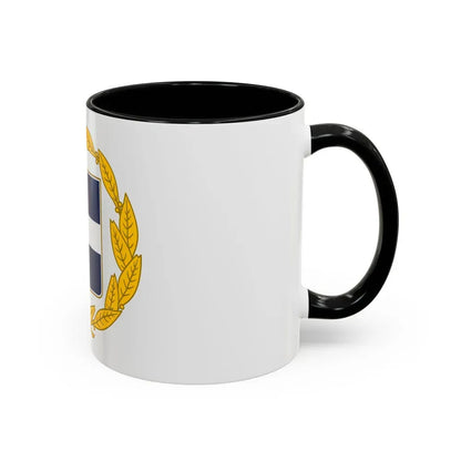 Coat of arms of Greece (military) - Accent Coffee Mug - Go Mug Yourself