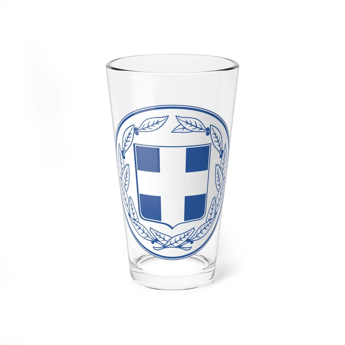 Coat of Arms of Greece Ministries (Greece) (Coat of Arms) Pint Glass 16oz 16oz - Go Mug Yourself