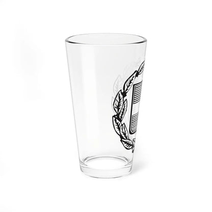 Coat of Arms of Greece Monochromatic - other version (Greece) (Coat of Arms) Pint Glass 16oz - Go Mug Yourself