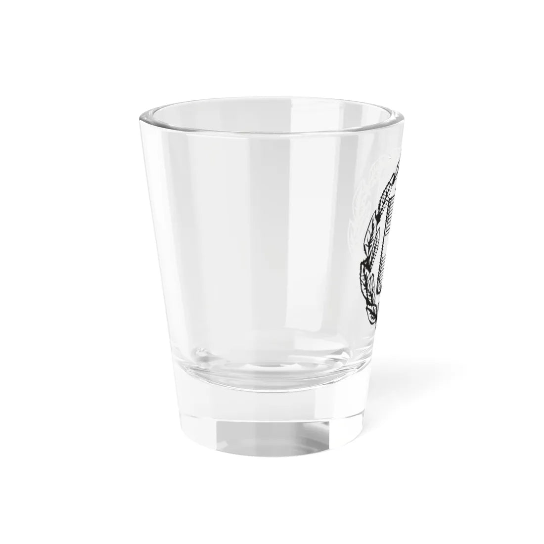 Coat of Arms of Greece Monochromatic - other version (Greece) (Coat of Arms) Shot Glass 1.5oz - Go Mug Yourself