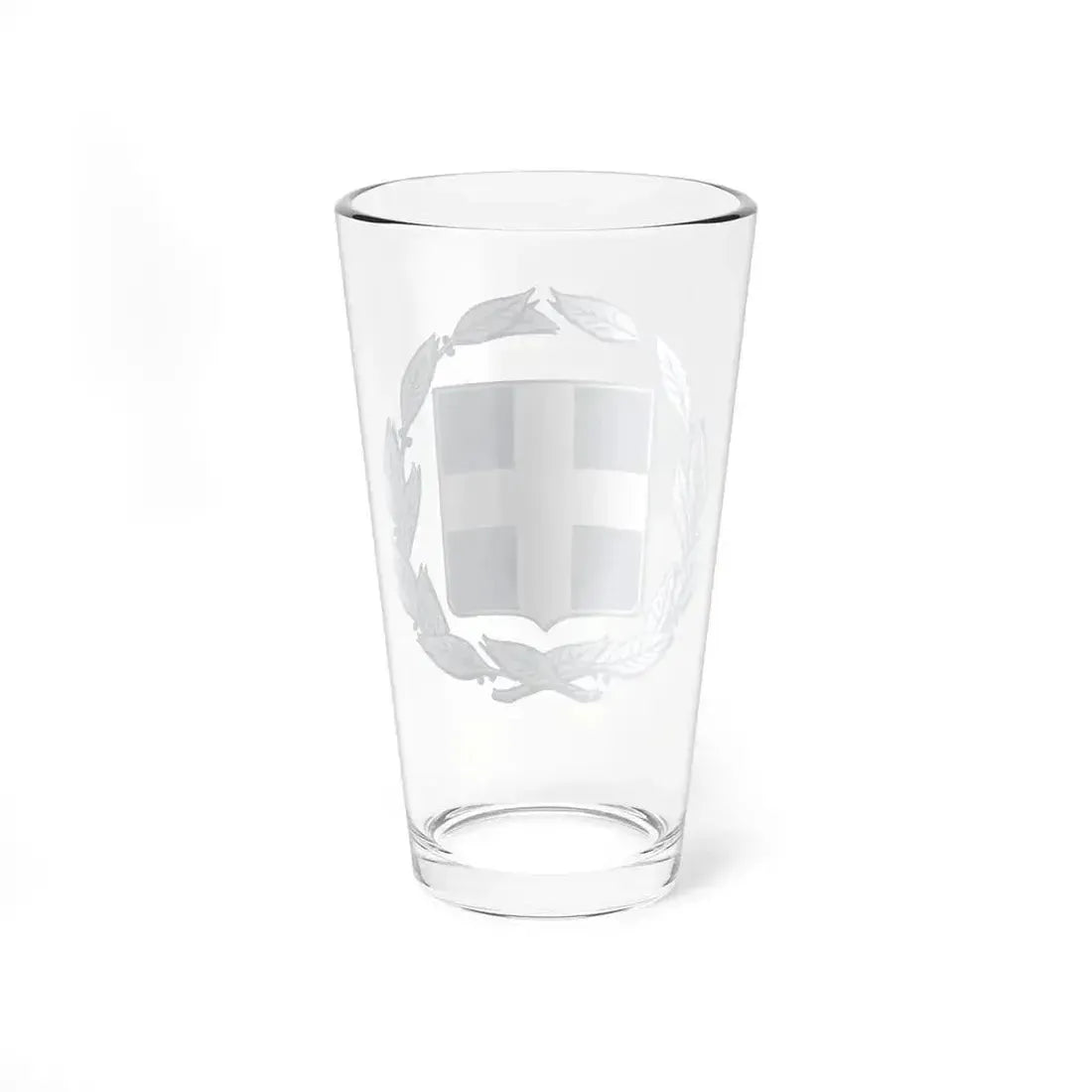 Coat of arms of Greece - Pint Glass 16oz - Go Mug Yourself