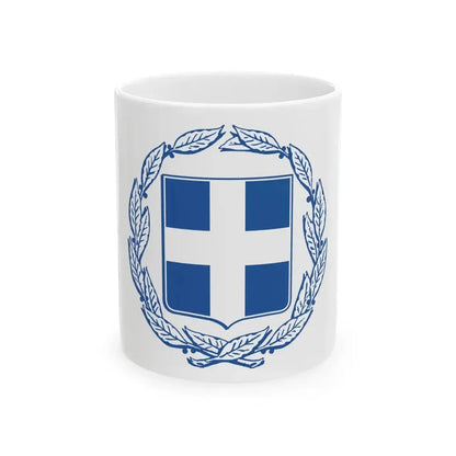 Coat of arms of Greece - White Coffee Mug 11oz - Go Mug Yourself