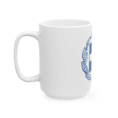 Coat of arms of Greece - White Coffee Mug - Go Mug Yourself