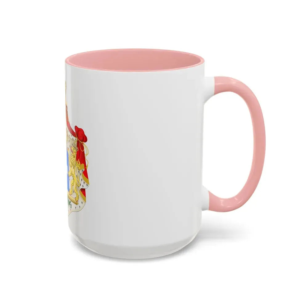 Coat of arms of Greece (Wittelsbach) - Accent Coffee Mug - Go Mug Yourself