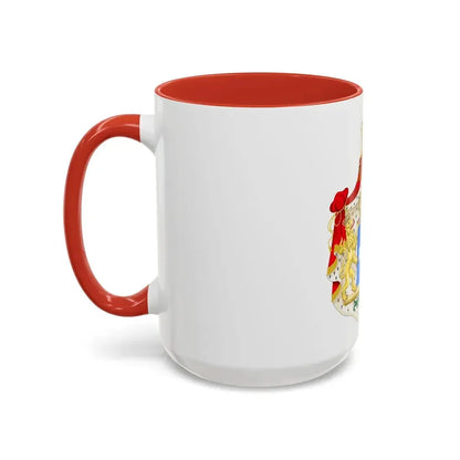 Coat of arms of Greece (Wittelsbach) - Accent Coffee Mug - Go Mug Yourself