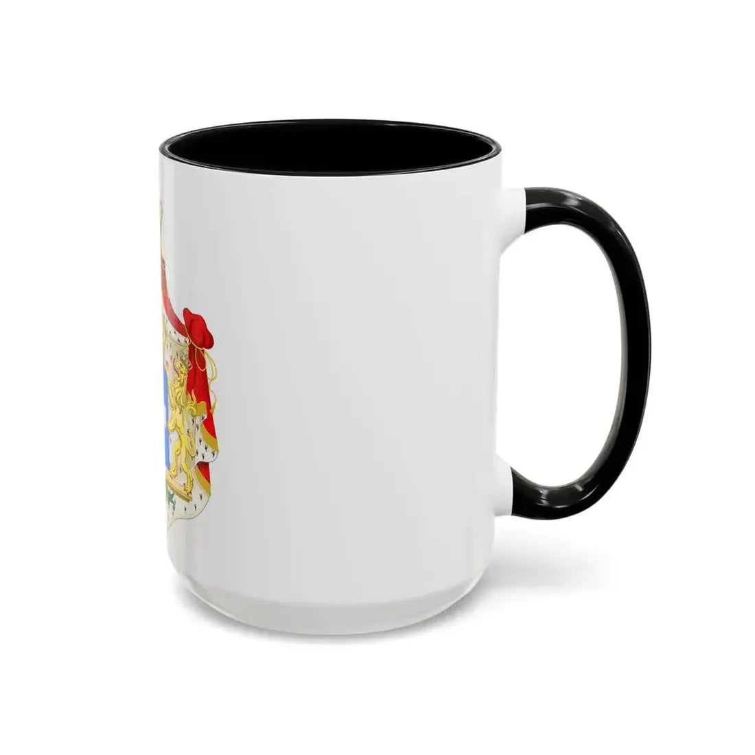 Coat of arms of Greece (Wittelsbach) - Accent Coffee Mug - Go Mug Yourself
