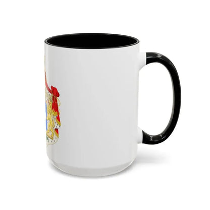 Coat of arms of Greece (Wittelsbach) - Accent Coffee Mug - Go Mug Yourself