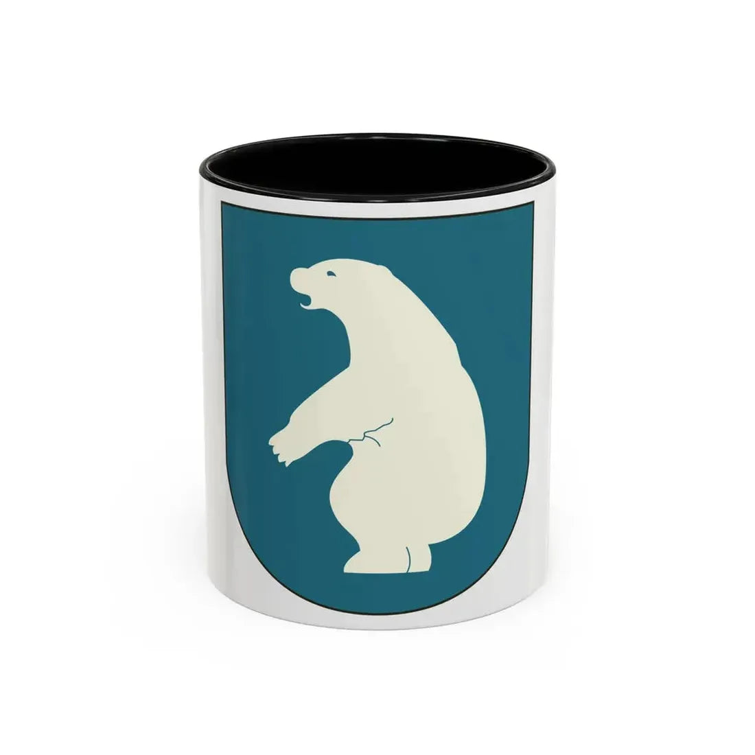 Coat of arms of Greenland 2 - Accent Coffee Mug 11oz Black - Go Mug Yourself