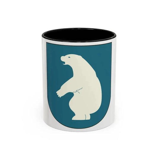 Coat of arms of Greenland 2 - Accent Coffee Mug 11oz Black - Go Mug Yourself