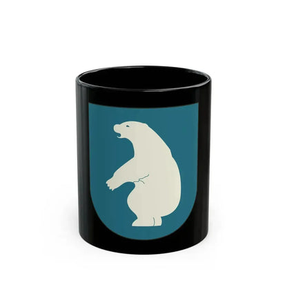 Coat of arms of Greenland 2 - Black Coffee Mug 11oz - Go Mug Yourself