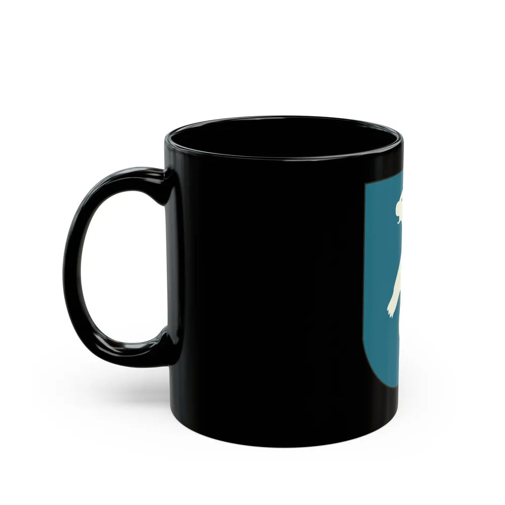 Coat of arms of Greenland 2 - Black Coffee Mug-Go Mug Yourself