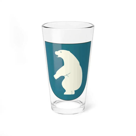 Coat of arms of Greenland 2 - Pint Glass 16oz 16oz - Go Mug Yourself