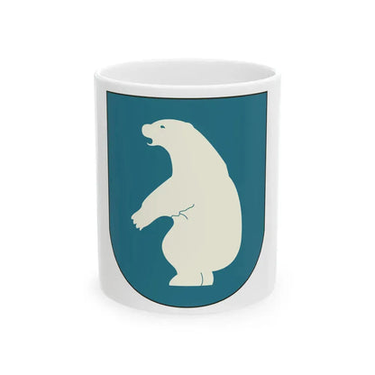 Coat of arms of Greenland 2 - White Coffee Mug 11oz - Go Mug Yourself