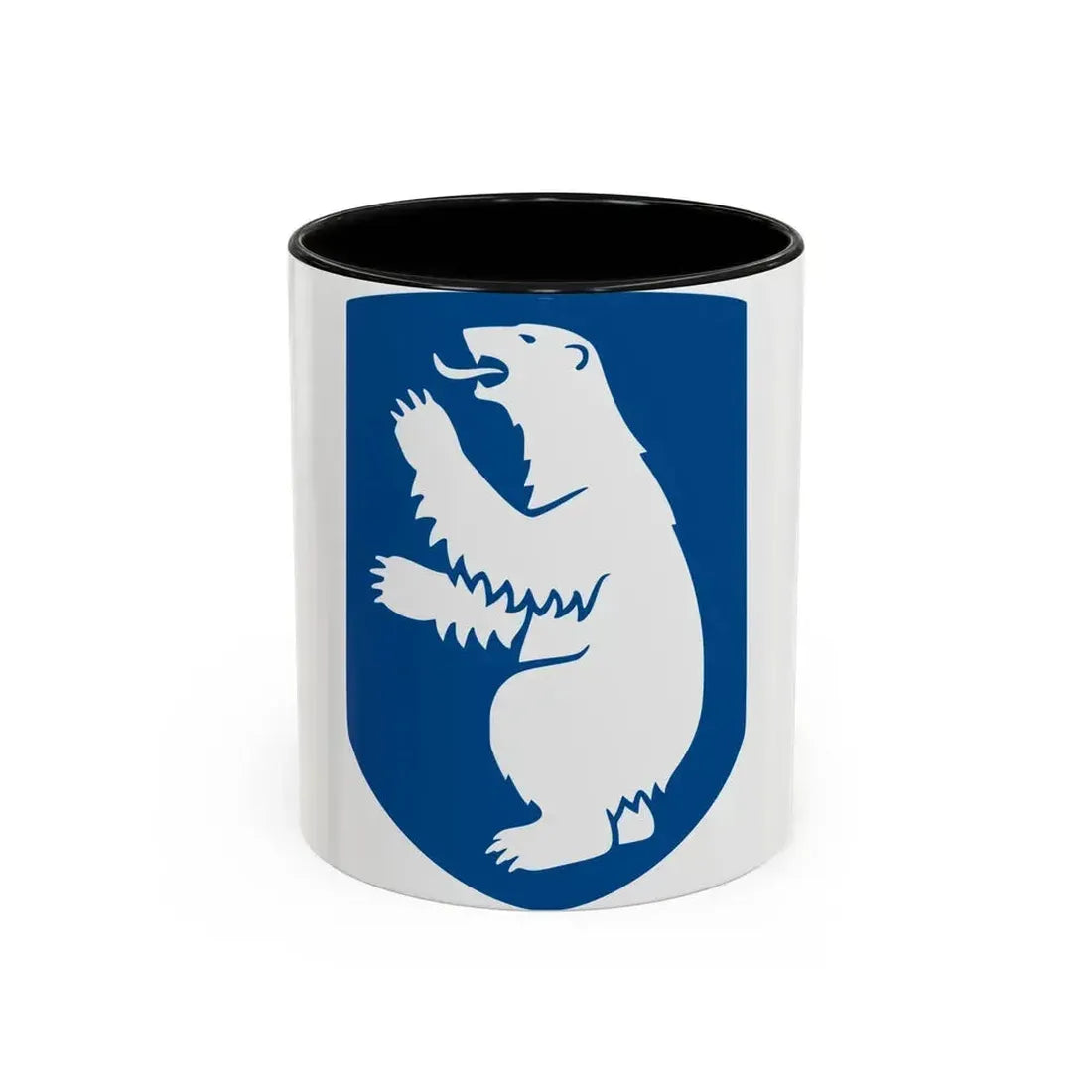 Coat of arms of Greenland - Accent Coffee Mug 11oz Black - Go Mug Yourself