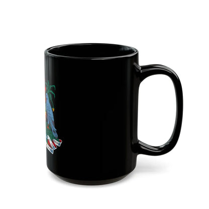 Coat of arms of Grenada - Black Coffee Mug-Go Mug Yourself