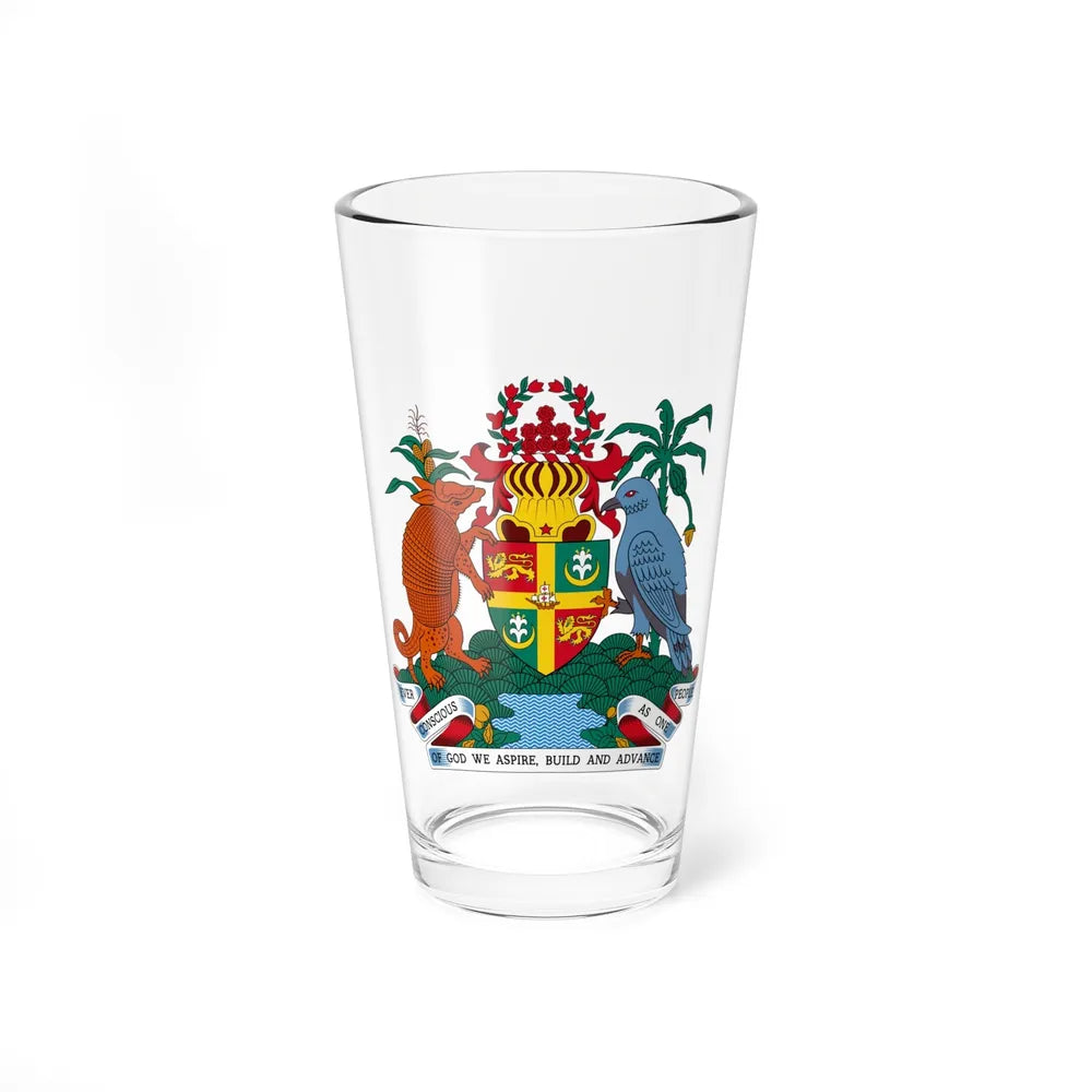 Coat of arms of Grenada - Pint Glass 16oz-16oz-Go Mug Yourself