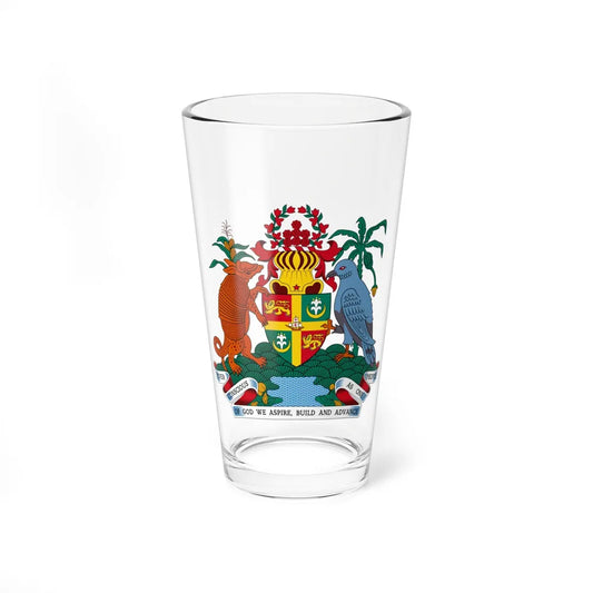 Coat of arms of Grenada - Pint Glass 16oz-16oz-Go Mug Yourself