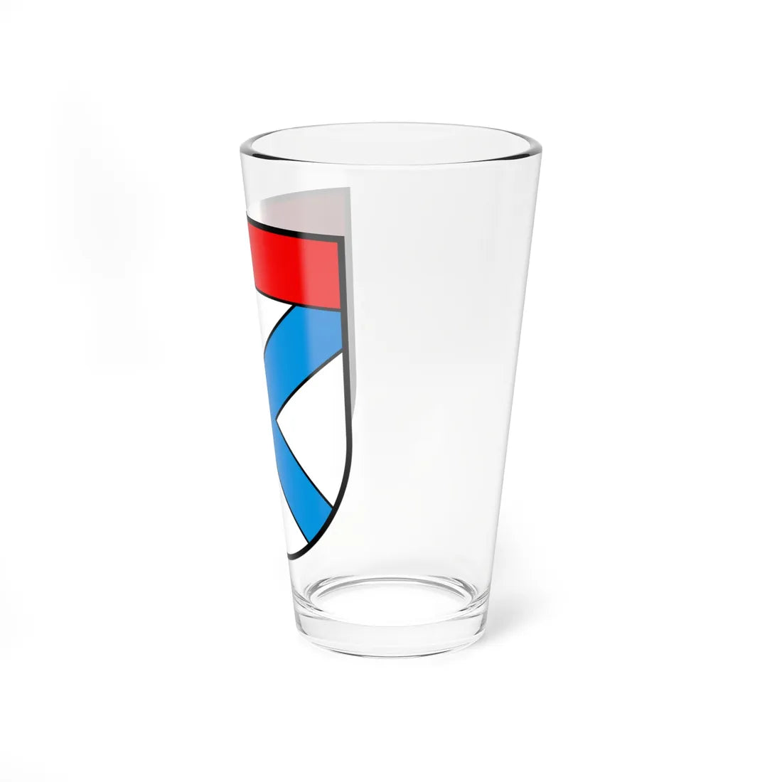 Coat of arms of Greppen (Switzerland) (Coat of Arms) Pint Glass 16oz - Go Mug Yourself