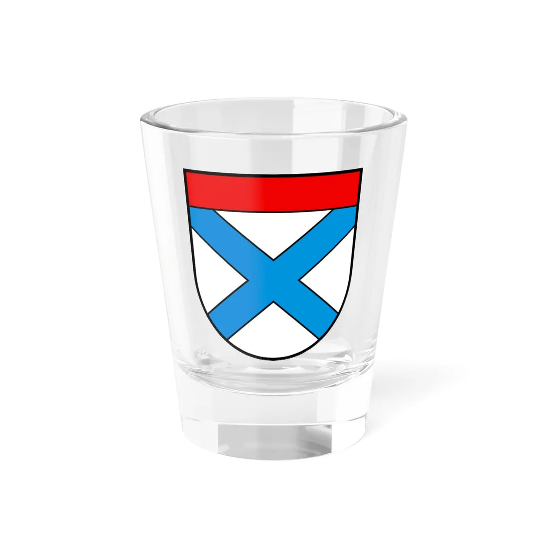 Coat of arms of Greppen (Switzerland) (Coat of Arms) Shot Glass 1.5oz 1.5oz - Go Mug Yourself