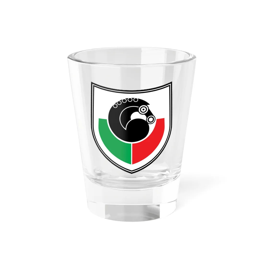 Coat of arms of Grosuplje (Slovenia) (Coat of Arms) Shot Glass 1.5oz 1.5oz - Go Mug Yourself