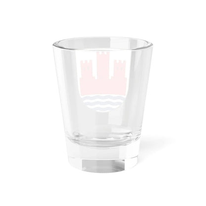 Coat of arms of Græsted-Gilleleje (Denmark) (Coat of Arms) Shot Glass 1.5oz - Go Mug Yourself
