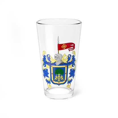 Coat of Arms of Guadalajara Mexico (Spain) (Coat of Arms) Pint Glass 16oz 16oz - Go Mug Yourself