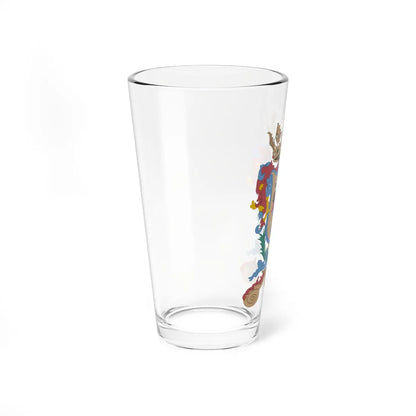 Coat of arms of Guanajuato (Mexico) (Coat of Arms) Pint Glass 16oz - Go Mug Yourself