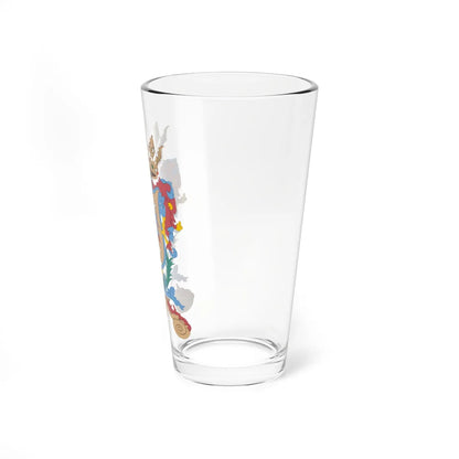 Coat of arms of Guanajuato (Mexico) (Coat of Arms) Pint Glass 16oz - Go Mug Yourself