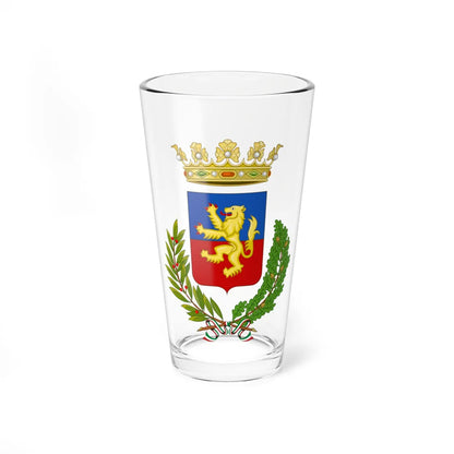Coat of arms of Guastalla (Italy) (Coat of Arms) Pint Glass 16oz 16oz - Go Mug Yourself