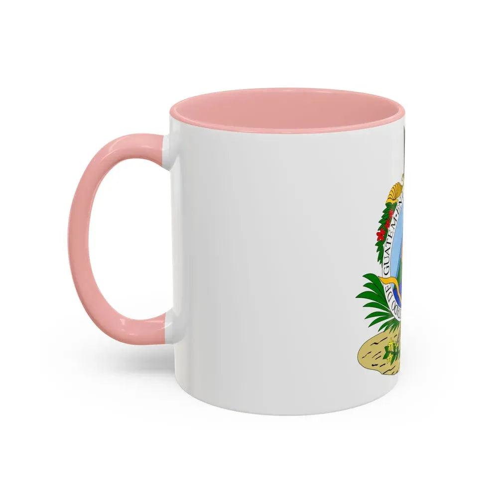 Coat of arms of Guatemala (1825-1843) - Accent Coffee Mug - Go Mug Yourself