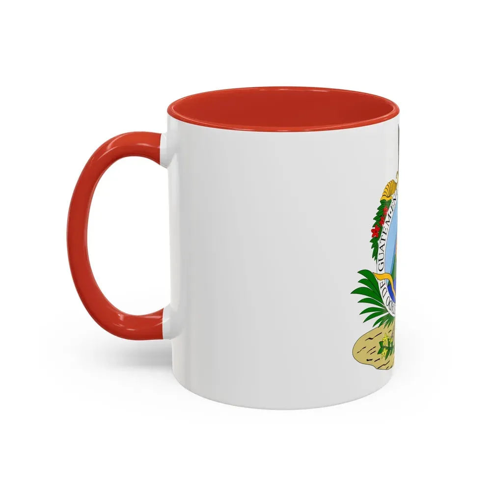 Coat of arms of Guatemala (1825-1843) - Accent Coffee Mug - Go Mug Yourself